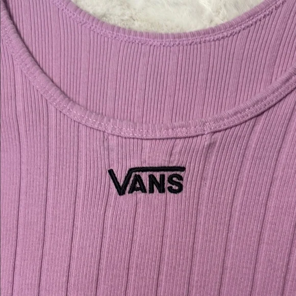 Vans Ribbed Pink Top - Picture 4 of 5
